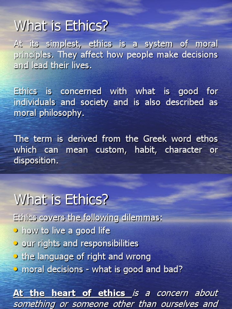 A Summary of Key Concepts in Ethics for Civil Engineers | PDF ...