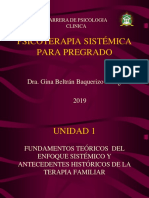 Teoria General de Sistemas e Historia de La Terapia Familiar