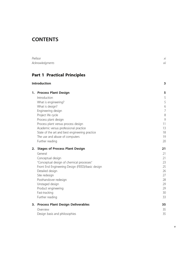 Process Plant Design: A Practical Guide | PDF | Engineering Design ...