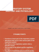 Respiratory System Anatomy and Physiology