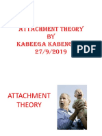 Attachment Theory by Kabeega Kabengera 27/9/2019