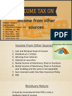 Income From Other Sources (IFOS) : Taxation - Group 4