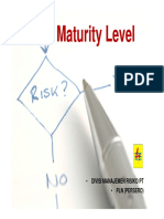 Materi 6 - Risk Maturity Level