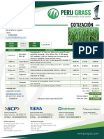 Cotización: PGDEP-0702191705 Fecha: 07/02/2019 Producto: Grass Deportivo