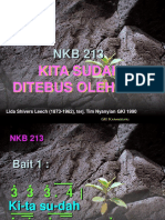 NKB 213 - Kita Sudah Ditebus Oleh-Nya.e