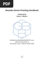 Bozzetto Denim Finishing Handbook