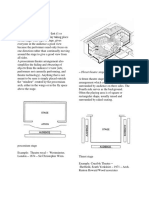 Stage Types: - Proscenium Stage