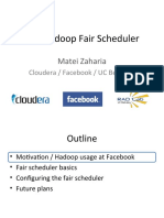 The Hadoop Fair Scheduler: Matei Zaharia