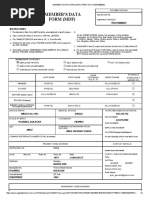 Pag-IBIG Member Data Form (MDF) 2025 | PDF | Government | Social ...