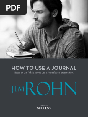 How to Use a Journal by Jim Rohn