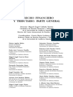 Derecho Financiero Y Tributario. Parte General: Director: Miguel Ángel Collado Yurrita