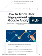 How To Track User Engagement With Google Analytics - Elegant Themes Blog