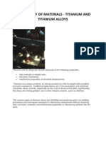 Weldability of Materials - Titanium and Titanium Alloys