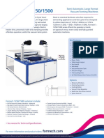 Semi-Automatic, Large Format Vacuum Forming Machines: Key Features