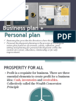 Business & Personal Development Plans