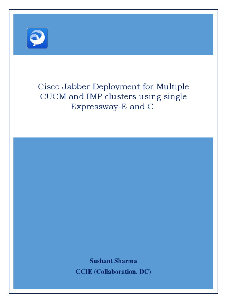 Cisco Jabber Multi-Cluster Deployment Guide | PDF | Domain Name System ...