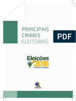 Cartilha Crimes Eleitorais 2018