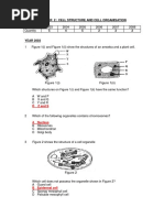 Chapter 2: Cell Structure and Cell Organisation: Figure 1 (I) Figure 1 (Ii)