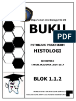 Petunjuk Praktikum Histologi PSPDG 2016