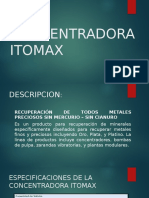 Concentradora Itomax