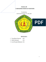 Makalah Metabolisme Enzim Dan Koenzim: Pwembimbing Dyah Krisnawati S.Kep., NS., M.Si.,Phd