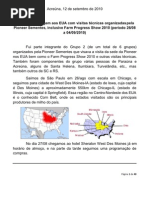 Relatório Viagem Pionner - Farm Progress Show - EUA - 2010