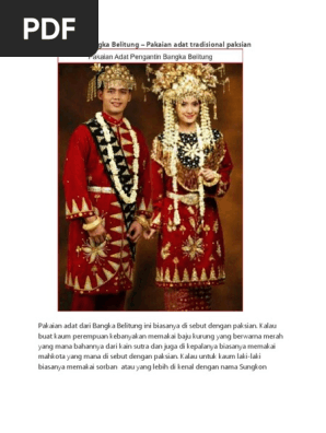 Kliping Pakaian Adat Pdf