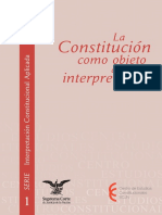 Serie Interpretacion Constitucional Aplicada 1