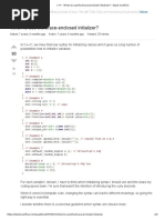 C++ - When To Use The Brace-Enclosed Initializer - Stack Overflow