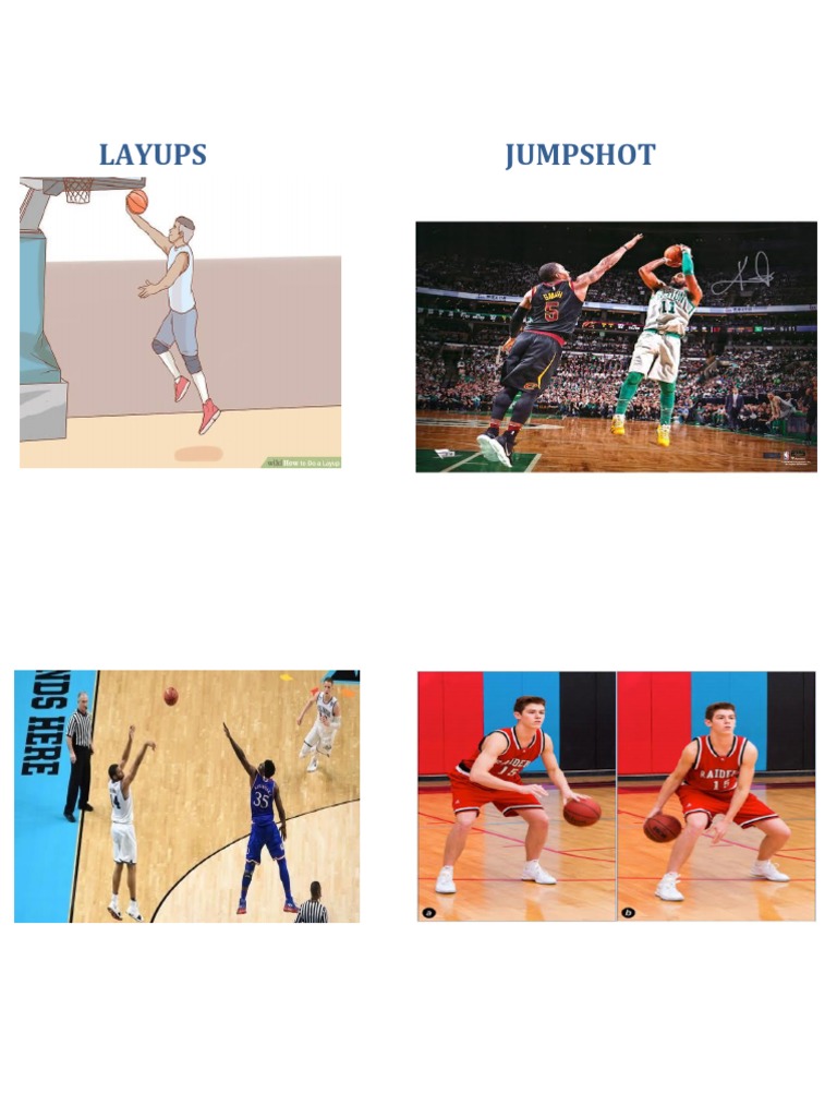 Layups vs. Jumpshot Techniques | PDF
