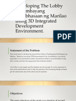 Developing The Lobby of Pambayang Dalubhasaan NG Marilao