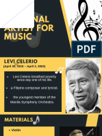 National Artist for Music: Levi Celerio