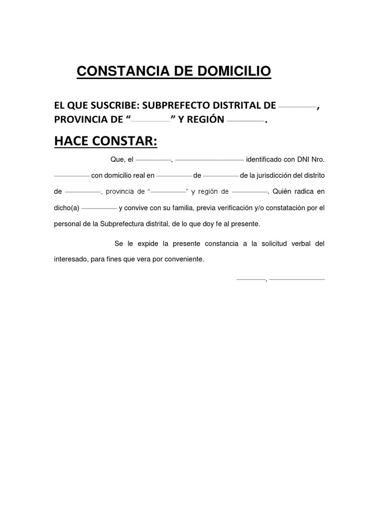 Constancia de domicilio ine image to u