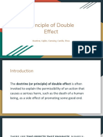 Principle of Double Effect