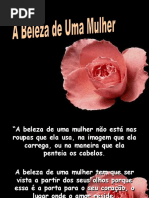 A Beleza de uma mulher