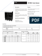 Interuptores Termomagnéticos en Caja Moldeada Tipo CC