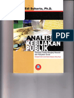 Buku Analisis Kebijakan Sosial