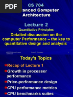 CS 704 Advanced Computer Architecture