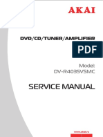 Akai DVR 4035 VSMC Service Manual PDF