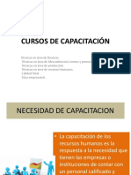 Cursos de Capacitación