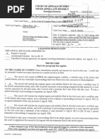 Gibson's Bakery v. Oberlin College - Appeal - Plaintiffs' Docketing Statement for Cross Appeal