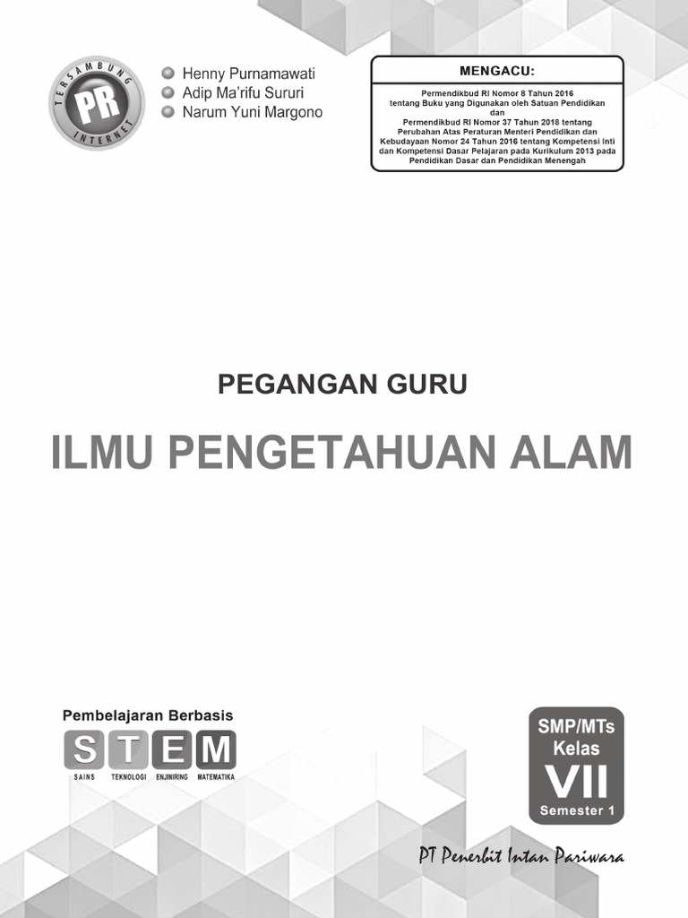 Kunci Silabus Dan Rpp Pr Ipa 7a Edisi 2019