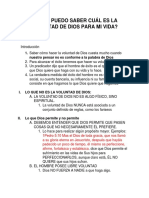 Cómo Puedo Saber Cuál Es La Voluntad de Dios Para Mi Vida