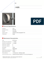 THP06-142S 0.6m Single Polarization Parabolic Antenna