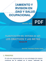 planeacion en seguridad y salud ocupacional