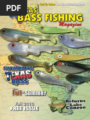 Texas Bass Fishing Mag Fall 2010