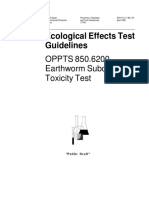 EPA Ecological effect test