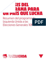 Programa IU 10N - Sintesis