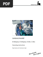 Foco - Berchtold Chromophare D-300,530,650 - User Manual