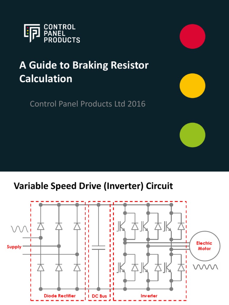 CPP Guide To Braking Resistor Calculation PDF Rectifier Power